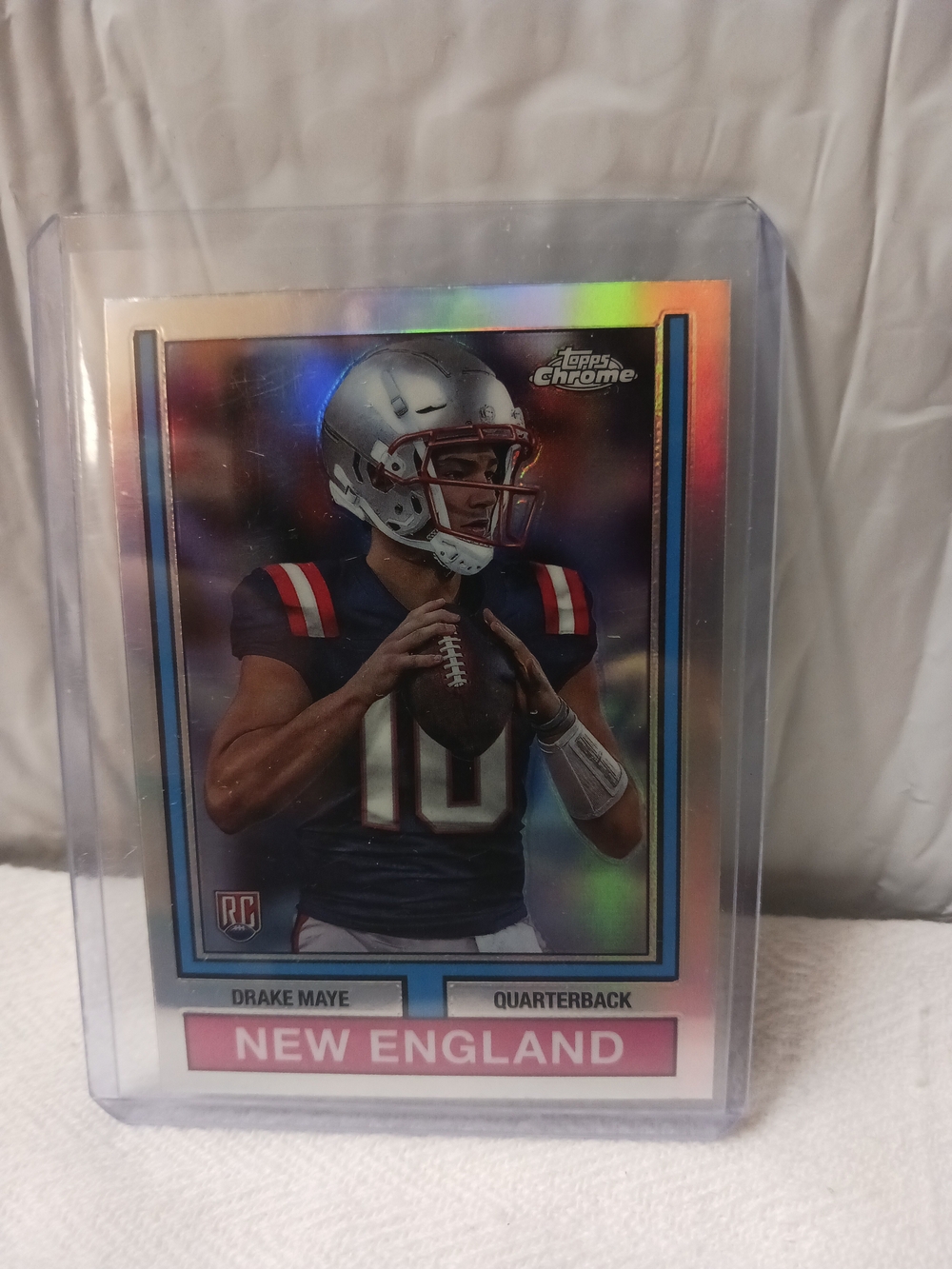 2024 TOPPS CHROME 1974 BACK, DRAKE MAYE ROOKIE REFRACTOR